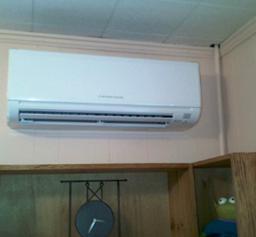 ductless air conditioning installation in Manhattan