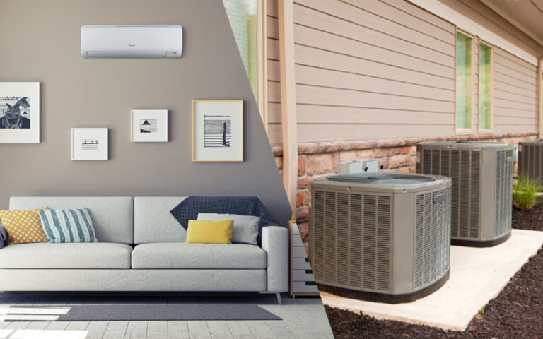 Ductless Mini Splits vs Central AC