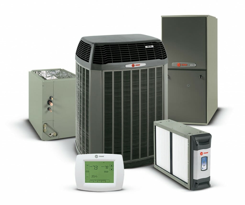 new heating system installation