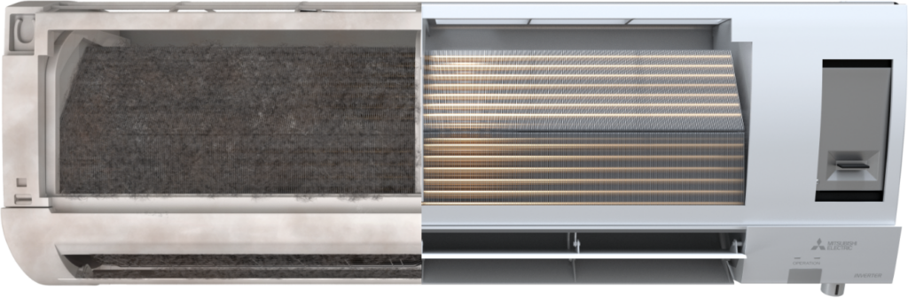 Deluxe Wall-mounted Single-zone System with H2i plus technology from ME