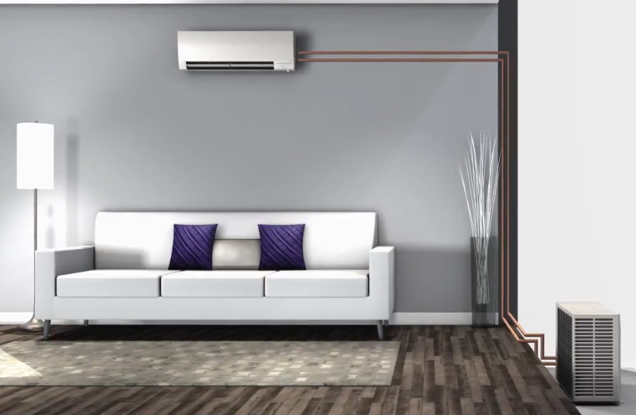 Mitsubishi Ductless Air Conditioning System