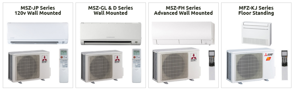 Mitsubishi ductless M-series mini-splits installation in Brooklyn