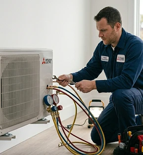 Ductless Mini-Split Heat Pump Installation